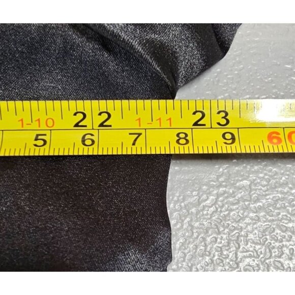 ATM Womens Size XL Long Sleeve Black Stretch Silk Mini Dress NWT - Picture 7 of 14